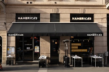 Uno dei 39 punti vendita di Hamerica's in Italia