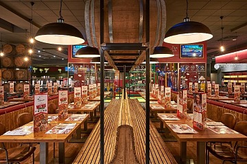 La sala del nuovo Pollicino di Novara