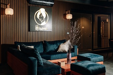 L'ingresso del rooftop Hiromi La Terrazza