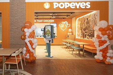 Il ristorante Popeyes a Città Fiera di Udine