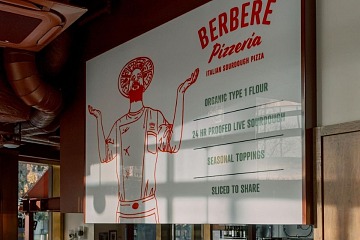 La nuova pizzeria Berberè si trova in James Street a Londra