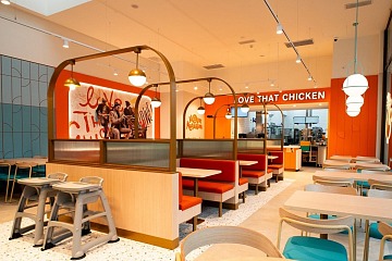 Il nuovo locale Popeyes all'interno del Vicolungo The Style Outlets