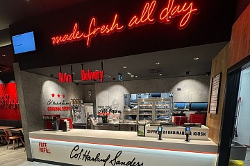 Il nuovo locale KFC Italia di Sassari