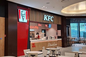 Il nuovo locale KFC al Centro commerciale Galleria PortaSiena