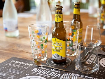 La birra Golden del Birrificio Pian della Mussa