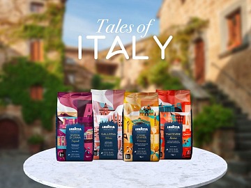 Le 4 referenze di Lavazza Tales of Italy, la nuova linea dedicata ai professionisti del fuoricasa