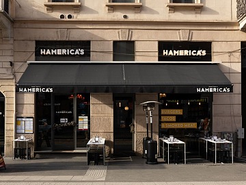 Uno dei 39 punti vendita di Hamerica's in Italia
