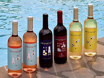 I 4 vini della linea Pievasciata Summer Edition di Vallepicciola