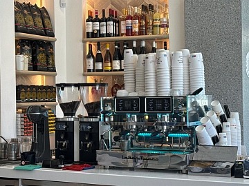 Una macchina La San Marco installata nei locali Solo Gelato