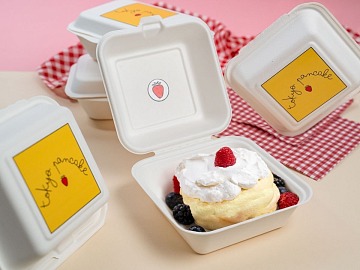 Una delle ricette dolci disponibili da Tokyo Pancake