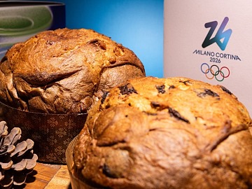 Il panettone artigianale dell'Olimpiade invernale Milano Cortina 2026 è disponibile nel formato da un chilo