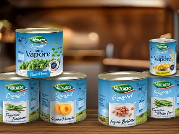 Il QR Code Valfrutta è applicato su alcuni prodotti foodservice nel formato da 1 o 3 chili