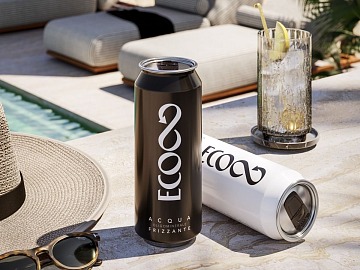La nuova referenza Acqua Mood Eco in alluminio con tappo apri e chiude