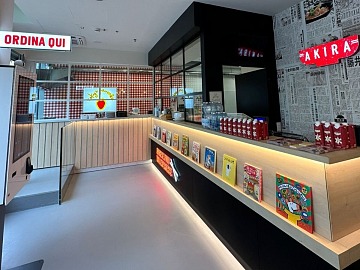 Il bacone principale di Ramen Bar Akira a Torino
