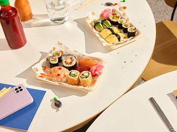 L'ordine record di sushi su Just Eat è avvenuto a Roma: oltre 300 euro e 94 piatti a domicilio