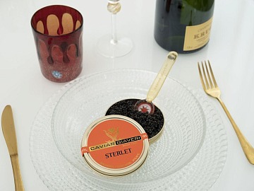 Il caviale Sterlet di Caviar Giaveri