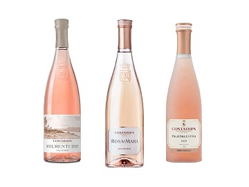 I tre rosé di Costaripa
