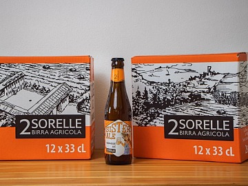 Il packaging rinnovato di Birrificio 2 Sorelle