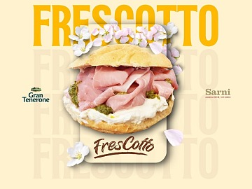 Il Frescotto, nuovo panino nato dalla collaborazione fra Sarni Ristorazione e Gran Terre