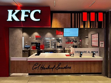 Il nuovo punto vendita KFC di Terni all'interno del Centro commerciale Cospea Village