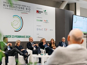 Un momento di Rivoluzione Bio a Sana Food a Bologna 