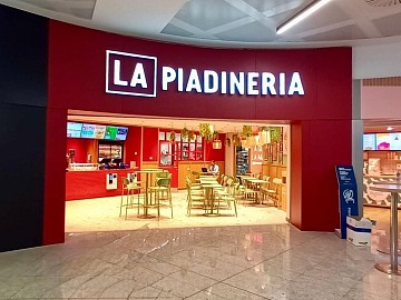 Il nuovo ristorante La Piadineria all'Aeroporto di Milano Malpensa