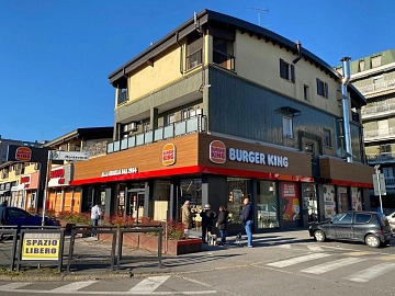 Il Burger King di Trezzano sul Naviglio