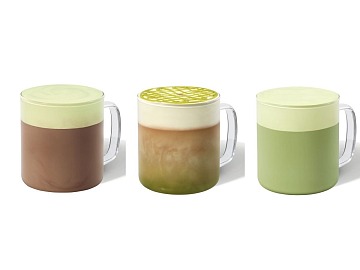 Alcune delle nuove bevande del menu invernale di Starbucks