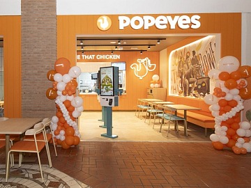 Il ristorante Popeyes a Città Fiera di Udine