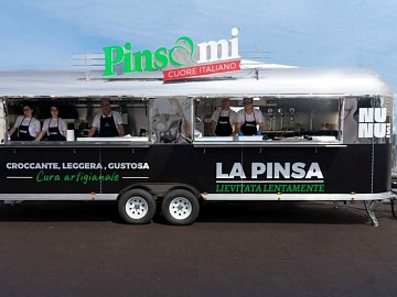 Il food truck di Pinsami per i grandi eventi 2024