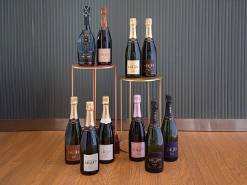 La selezione di 10 etichette di Champagne Collet disponibile nel catalogo 101 Vini