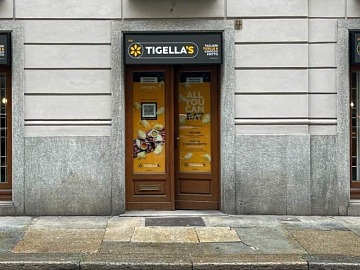 L'ingresso di Tigella's a Torino