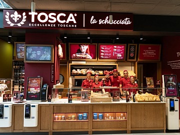 Il punto vendita di Tosca - Eccellenze toscane al Maximo Shopping Center