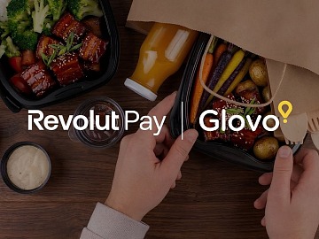 Gli utenti che pagano con Revolut su Glovo possono ottenere punti extra da spendere per altre attività