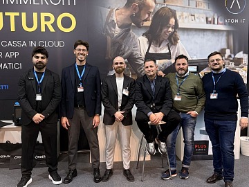 Il team di Aton a Levante Prof di Bari