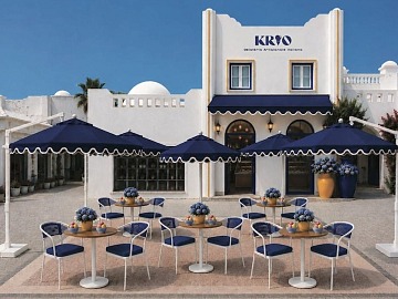Il rendering del punto vendita Kryo al Domina Coral Bay di Sharm el-Sheikh