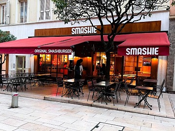 Il punto vendita Smashie a Monaco