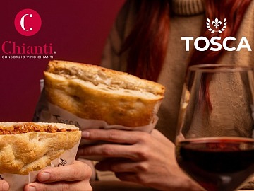 La collaborazione fra Tosca e Chianti Docg si può gustare nei 9 punti vendita dell'insegna