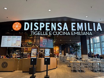 Il nuovo locale Dispensa Emilia di Ravenna al Centro commerciale Esp