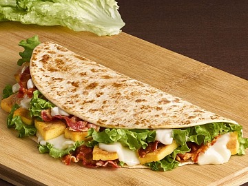 La Dorata, la limited edition autunnale con frittata de La Piadineria