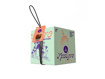 Il panettone Ypsigro di Fiasconaro con cioccolato al latte e gelsi