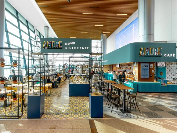 Amore Do Eat Better è uno dei 5 format aperti da Avolta all'Aeroporto di Verona