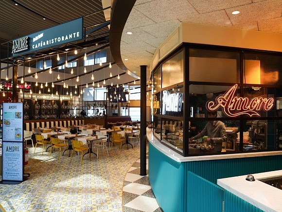 Il nuovo concept Amore Do Eat Better all'Aeroporto di Roma Fiumicino