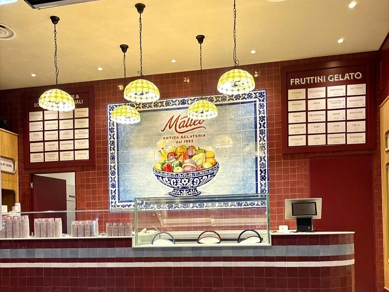 Lo store di Antica Gelateria Matteo a Milano