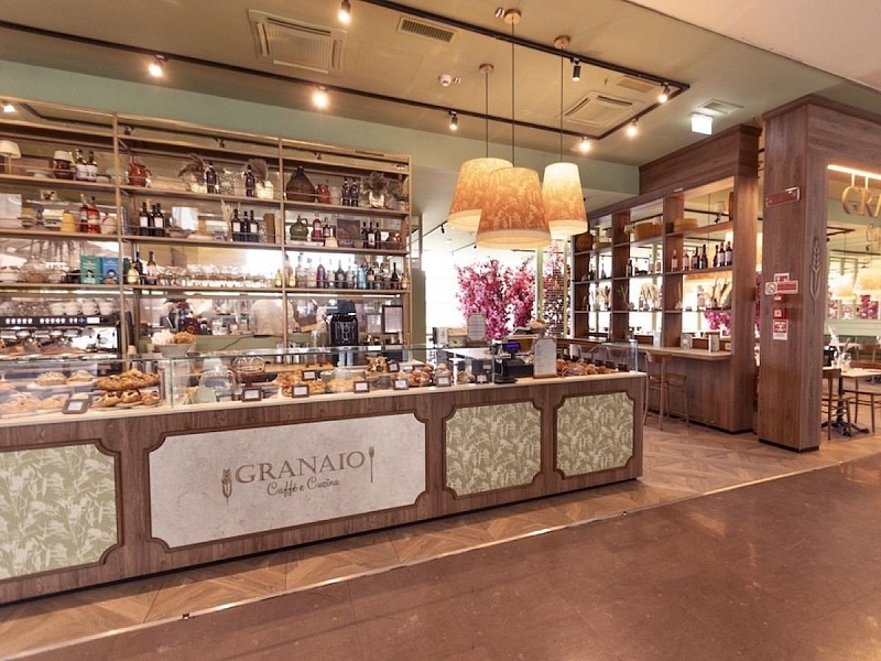 Il nuovo punto vendita di Granaio Cucina e Caffè alla Stazione di Roma Termini