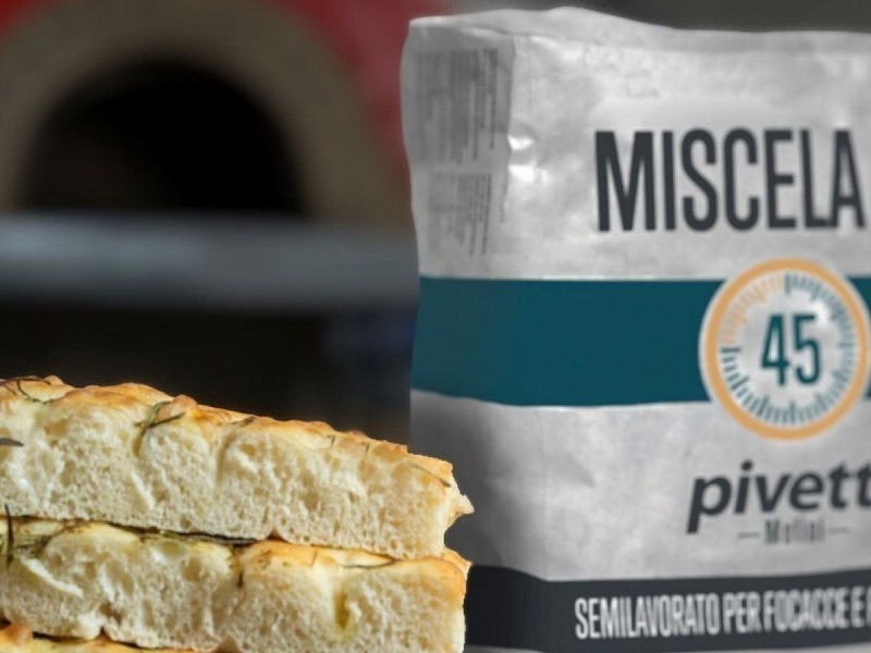 Miscela 45 è la nuova referenza di Molini Pivetti per pizza e focaccia