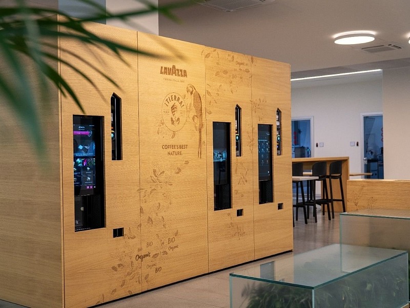 L' Oasi Lavazza İTierra! all'interno della Manifattura Bvlgari