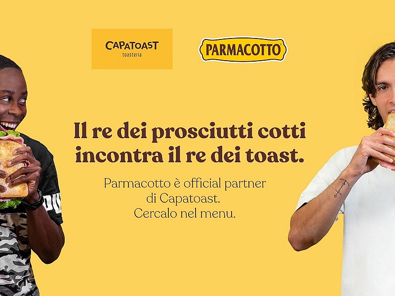 CapaToast e Parmacotto, alleanza per il gusto di tre grandi classici
