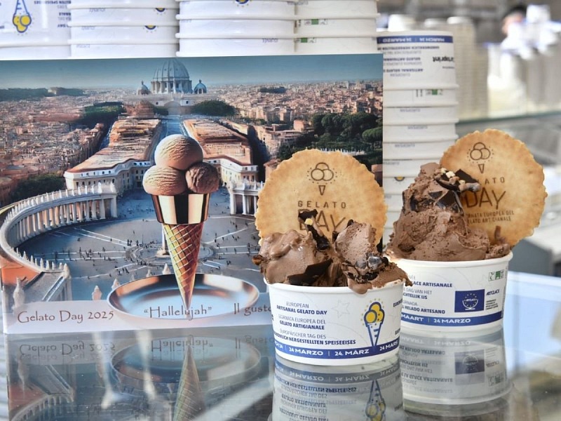 Il Gelato Day 2025 è dedicato al Giubileo, omaggiato con il gusto Halleluja