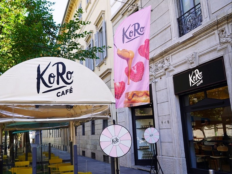 Il primo punto vendita italiano di KoRo Café a Milano